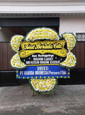 Papan Bunga Duka di Gunungsamarinda