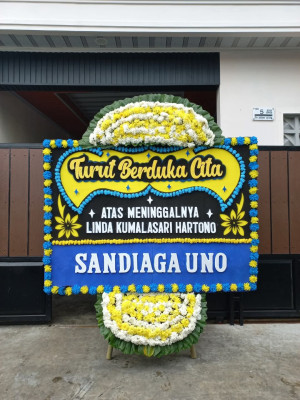 Papan Bunga Duka di Gunungsamarinda